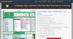 Desktop Screenshot of amibrokerlivedata.com