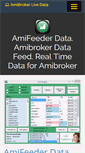 Mobile Screenshot of amibrokerlivedata.com